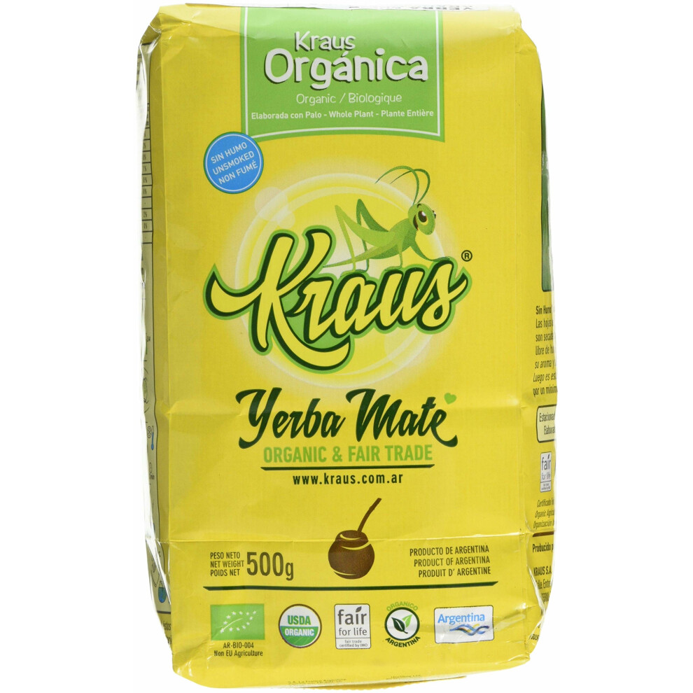 Yerba Mate Kraus Bio Mate Organic 500g