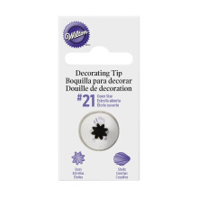 Wilton Open Star Piping Tip #21