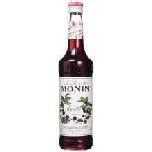Monin Blueberry Syrup 70cl Bottle - Blueberry Syrup Flavouring for Cocktails