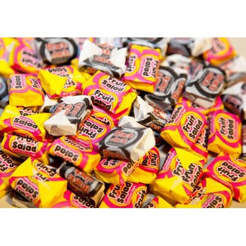 Fruit Salad and Black Jacks Chews 1 kilo bag