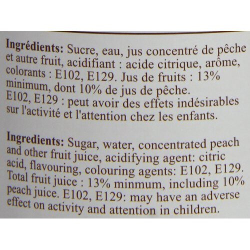 Monin Premium Peach Syrup 700 ml 2