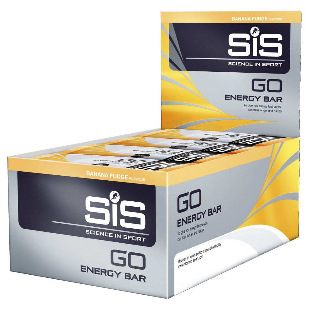 Science-In-Sport Science In Sport Go Energy Bars, Banana Fudge, 40 G, Box Of 30