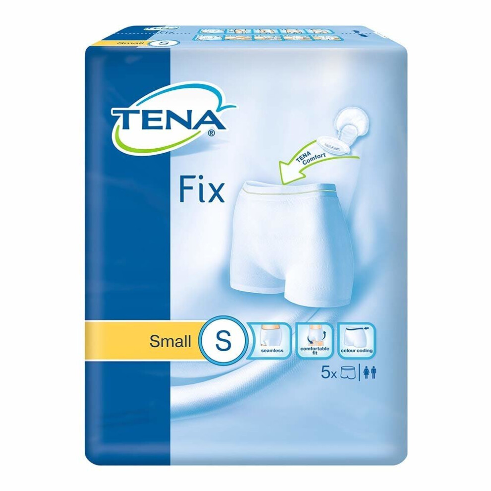 TENA Fix Reusable Stretch Pants - Small (Pack of 5)