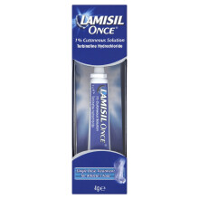 Lamisil Once Single Dose Athletes Foot Relief from Itching and Burning Treatment Cream, 4 g