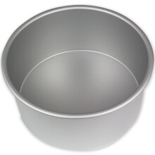 PME Anodised Aluminium Round Cake Pan 8 x 3-Inch Deep