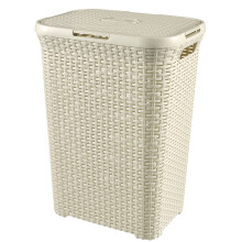 CURVER Wäschekorb 60 L Creme