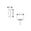 Hansgrohe hansgrohe Flexaplus overflow bath filler set, chrome 3