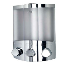 Croydex Euro Soap Dispenser Trio Chrome