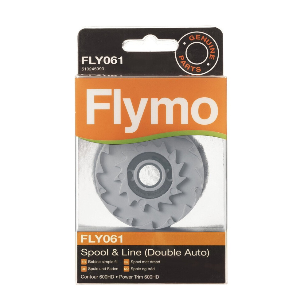 Flymo FLY061 Double Line Autofeed 2.0 mm Spool and Line - Green