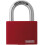 Abus ABUS 65AL40RED Open Shackle Padlock - Red 2