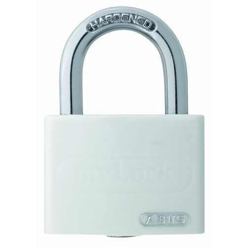 Abus ABUS 65AL40WHI Open Shackle Padlock - White