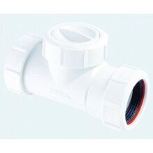 McAlpine T28M-NRV Multifit In-Line Non-Return Valve - White