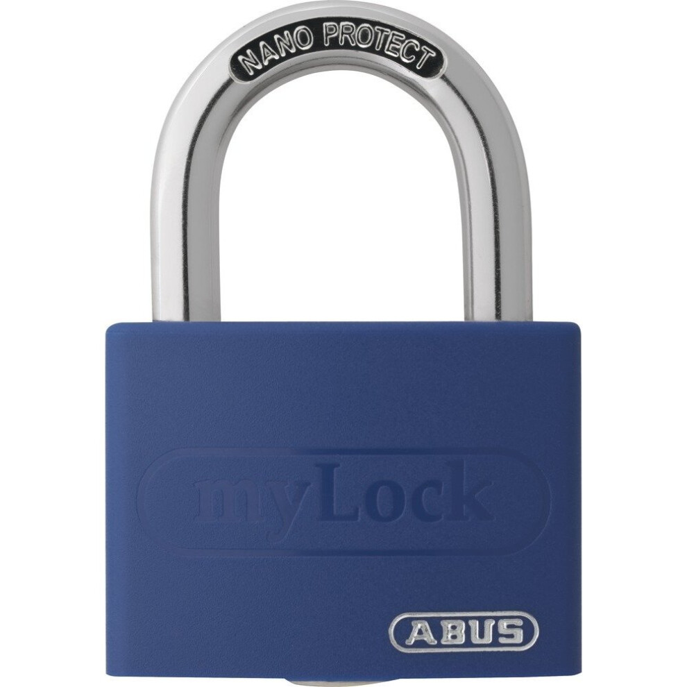ABUS 65AL40BLU Open Shackle Padlock - Blue
