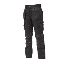 Apache Men's Holster Polycotton Holster Trouser, Black, 36W x 31L