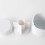 Alessi Alessi Birillo Cotton Bud Holder, White 4