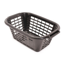 ADDIS 505606 RECTANGULAR LAUNDRY BASKET BLACK
