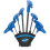 Set Εξαγωνικών Κλειδιών Park Tool PH-1.2 με Θήκη, Μπλε 2