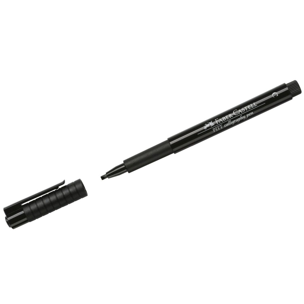 Faber-Castell Faber Castell 167599 2.5 Mm"B Pitt Artist" India Ink - Black - Image 3