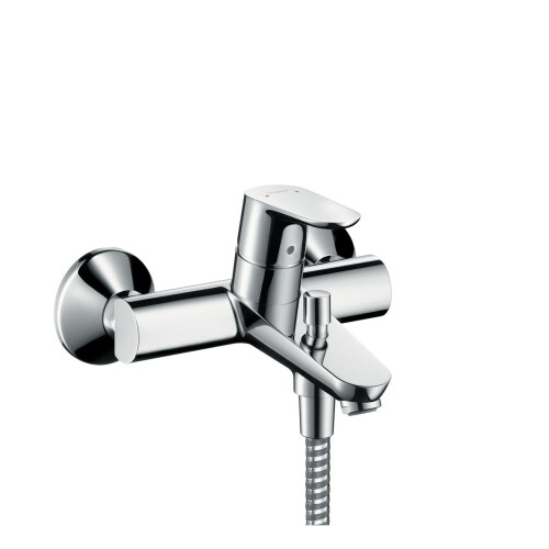 Hansgrohe hansgrohe Focus bath and shower mixer, chrome 1