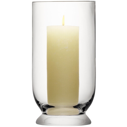 LSA International LSA International 30 cm Terrace Storm Lantern, Clear