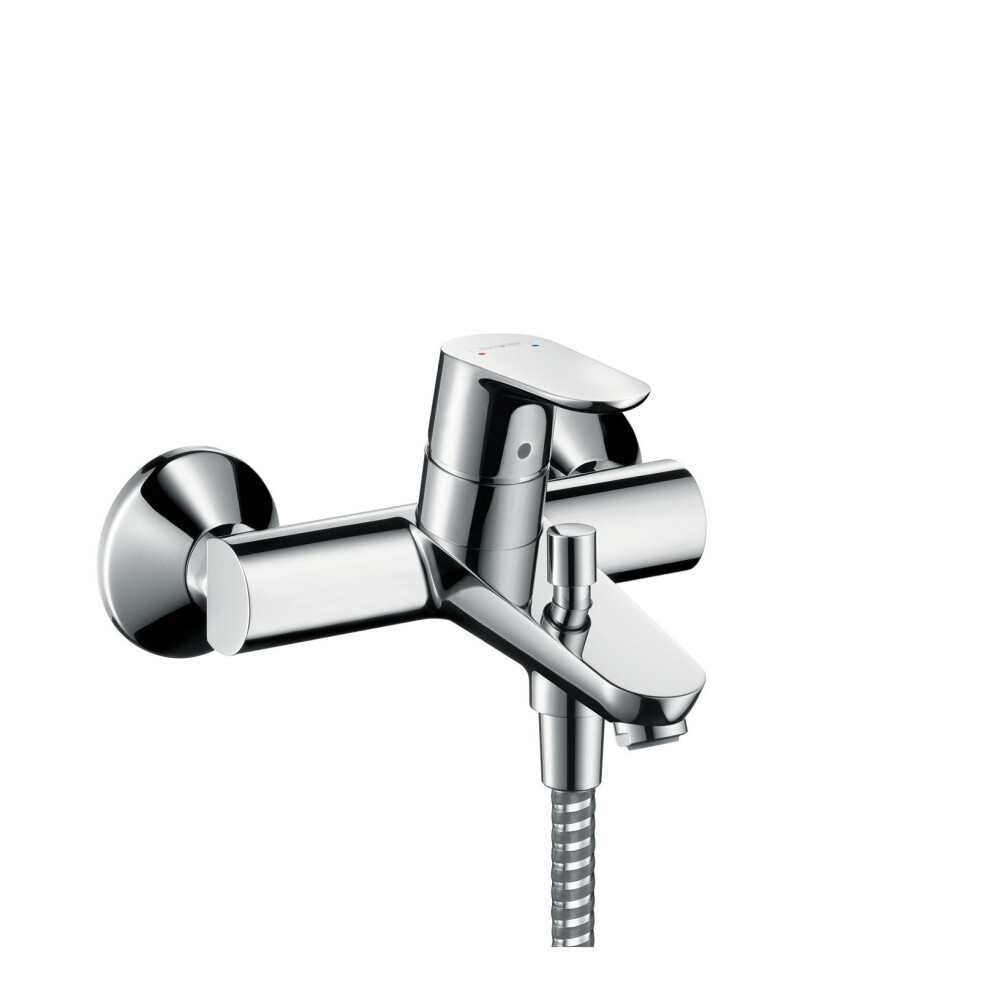 hansgrohe Focus bath and shower mixer, chrome