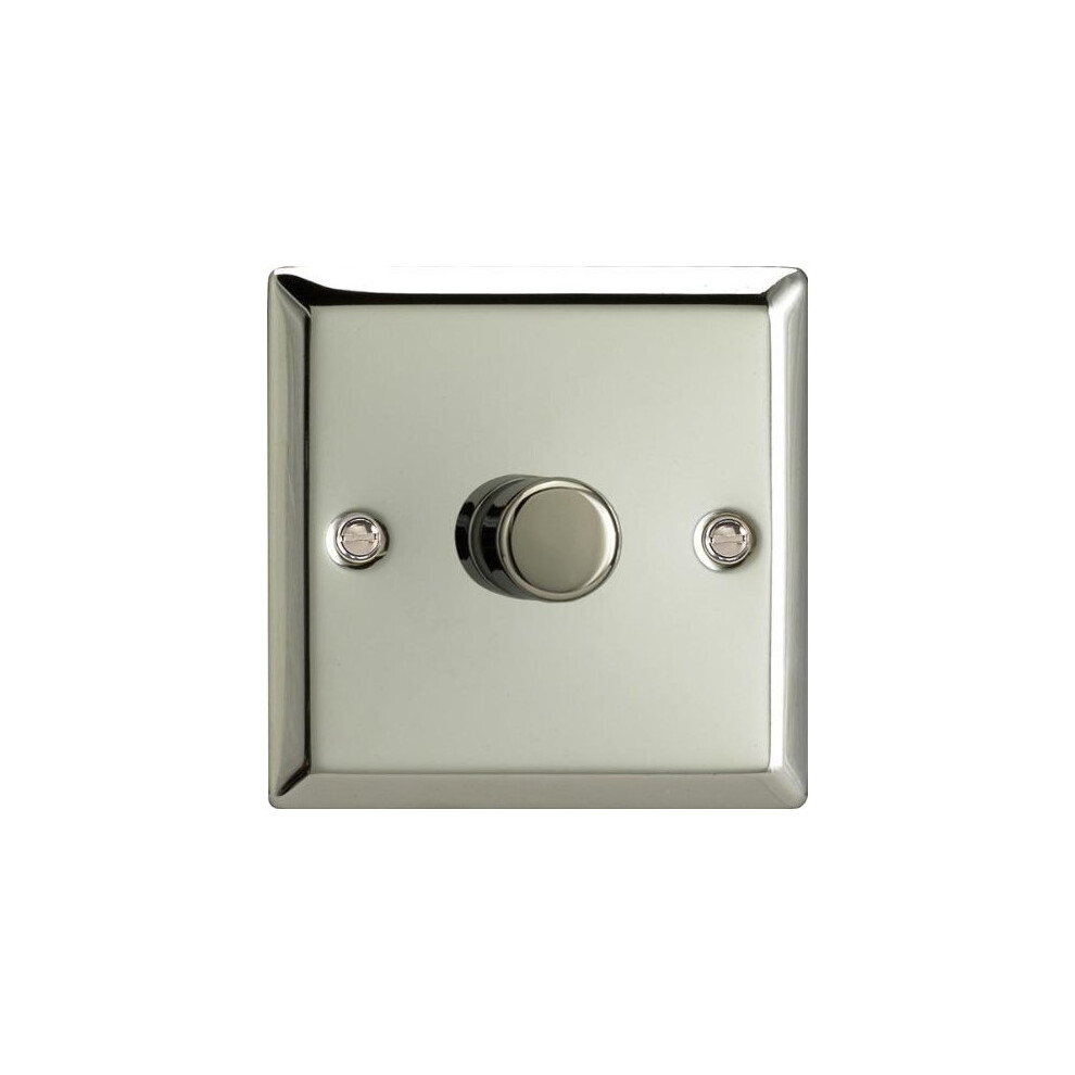 Hc3 - Varilight - Classic - Polished Chrome - 1 Gang 1 Or 2 Way 400W Dimmer Switch 5021575220254