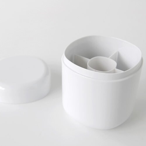 Alessi Alessi Birillo Cotton Bud Holder, White 2