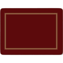 Pimpernel Classic Burgundy Placemats - Set of 4 (Large)