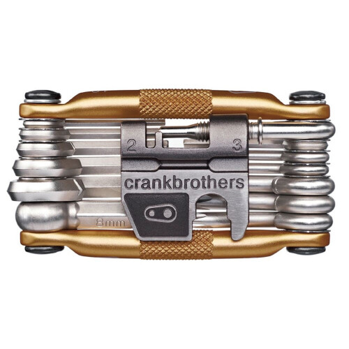 Crank Brothers Multi-19 Tool  Bike tools & maintainance - Gold, Each