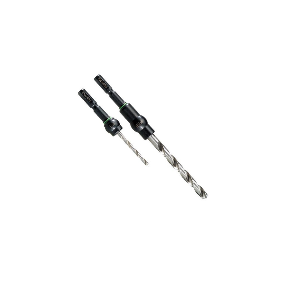 Festool HSS D 3/33 CE/M-Set Twist Drill Bit - Metallic