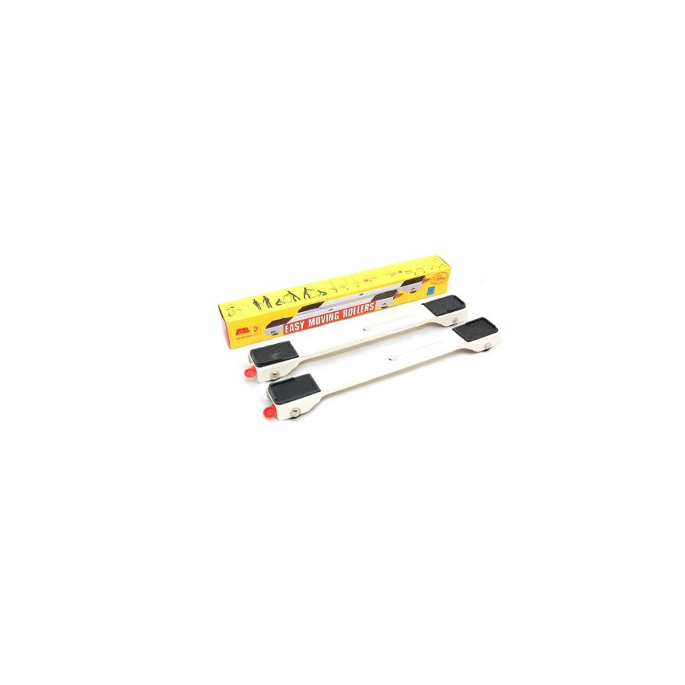 Appliance Roller Mover with Foot Brake, Pack of 2