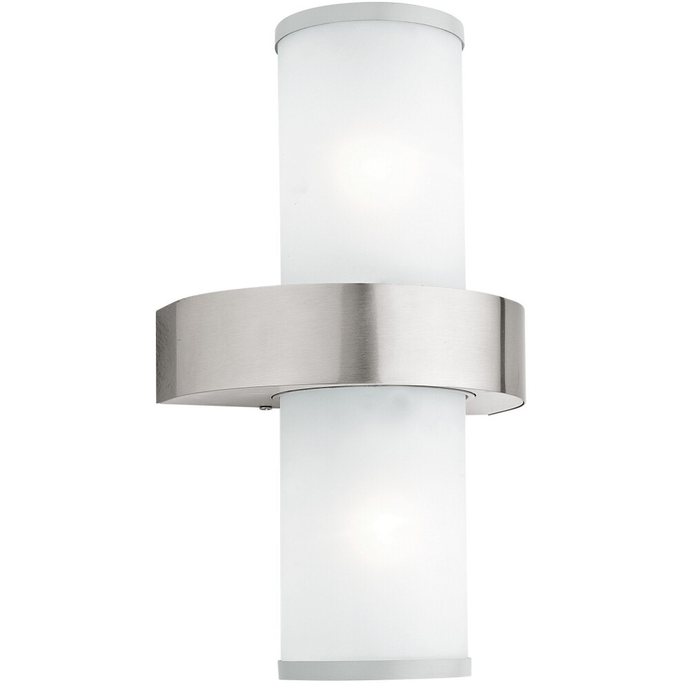 Beverly Stainless Steel Metal IP44 Outdoor Wall Light