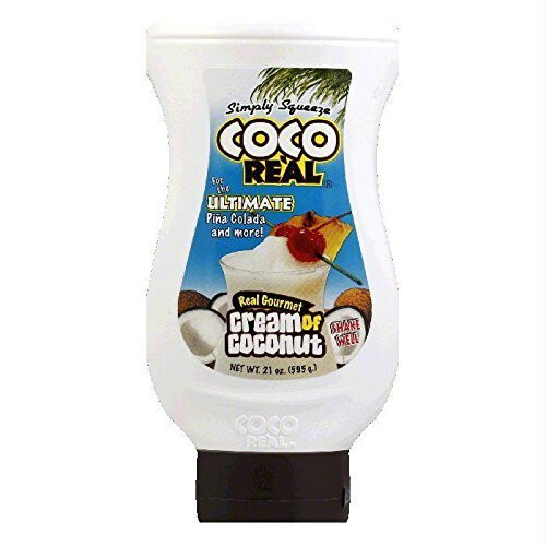 Coco Real Cream Of Coconut Squeeze Bottle, 21 oz