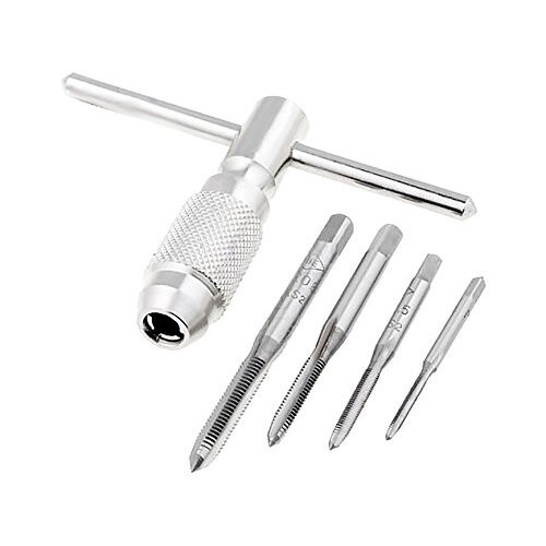 Tap Set M2, M3, M4, M5 + Wrench Handle (Made In Japan) Engineer tt-03