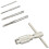Tap Set M2, M3, M4, M5 + Wrench Handle (Made In Japan) Engineer tt-03 3