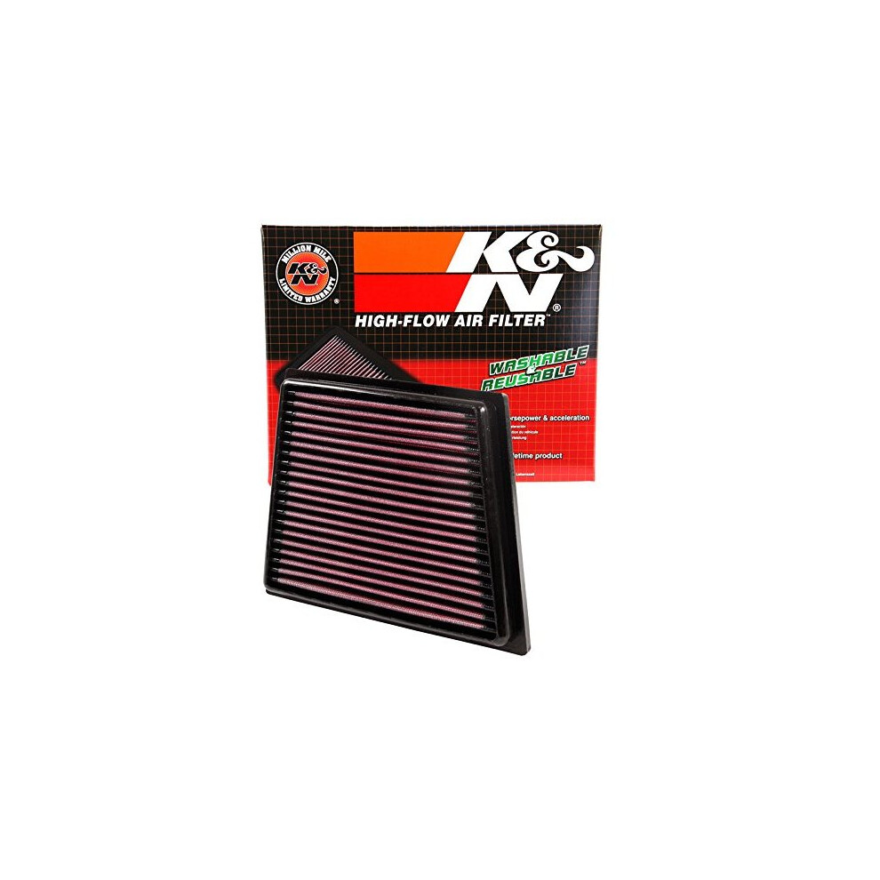 K&N 33-2955 High Performance Replacement Air Filter