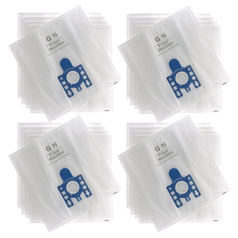 Dust Bags For Miele GN Vacuum Cleaners Pack Of 20