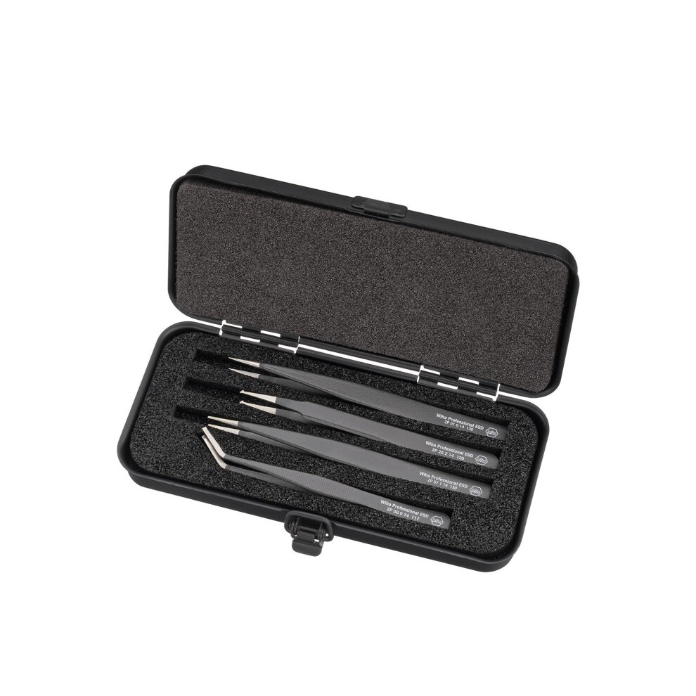 ZP 99 0 14 002 SMD Tweezer Kit Professional ESD 4-Pieces