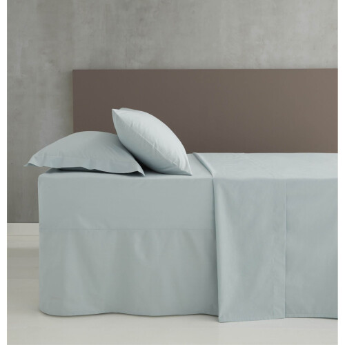 Catherine Lansfield Catherine Lansfield Easy Iron Percale Single Fitted Sheet Duck egg 1