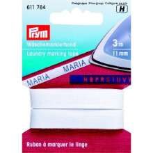 Prym 3 m Laundry Marking Iron-On Tape, White
