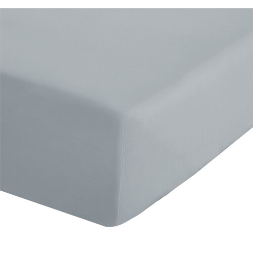 Catherine Lansfield Catherine Lansfield Easy Iron Percale Single Fitted Sheet Duck egg