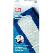Prym Bed Sheet Elastics 18 mm white (GZ 3960)