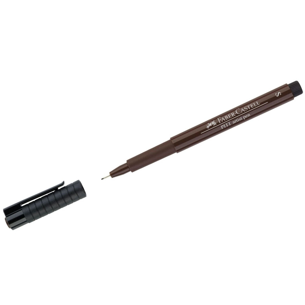 Faber-Castell PITT Artist Pen Superfine Fineliner - Dark Sepia (175) 0.3mm