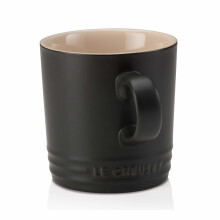 Le Creuset Stoneware Mug, 350 ml - Satin Black