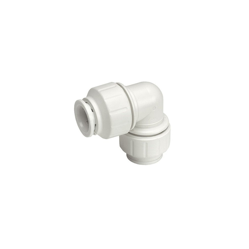 John Guest Speedfit PEM0315W 15 mm Equal Elbow - White (Pack of 10)