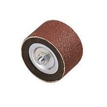 Wolfcraft 2038000 45 x 30mm Rotary Drum Sander with 2 Sanding Belts