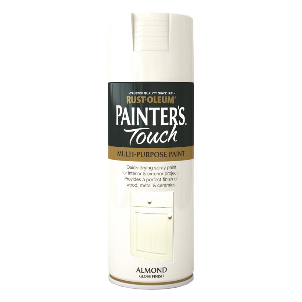 Rust-Oleum 400ml Painter's Touch Spray Paint - Almond Gloss