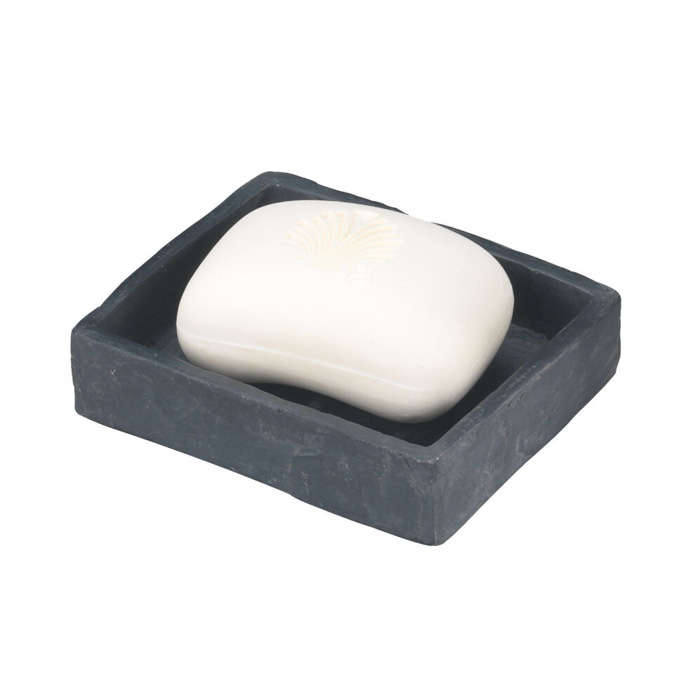 Wenko Soap Holder, Slate Rock-image-OPC-PPHGVZ-NEW