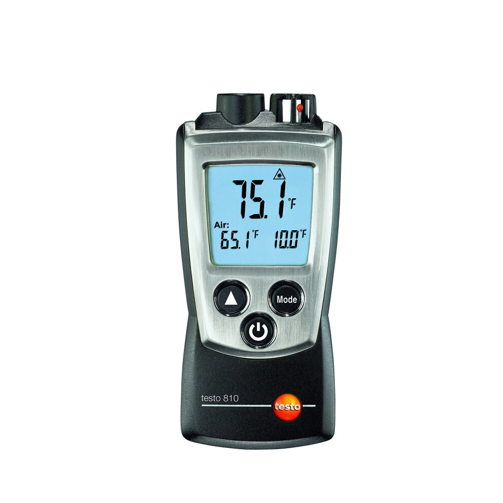 Testo 810 - 2 Channel Infrared Thermometer (With Topsafe Case)