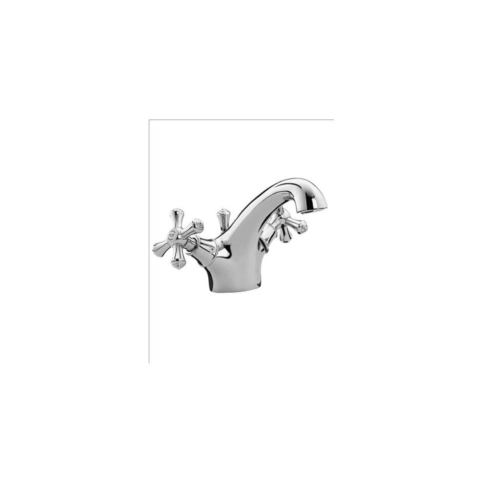 Bristan K BAS C Colonial Mono Basin Mixer with Pop-Up Waste - Chrome